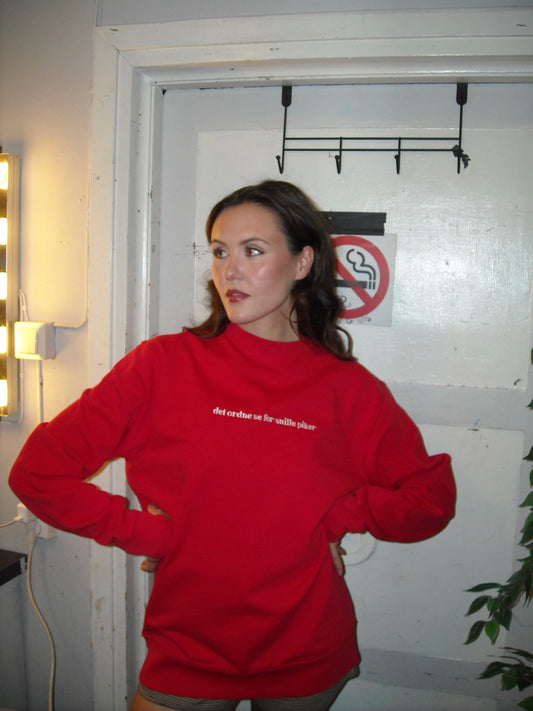 Det ordne se for snille piker Crewneck